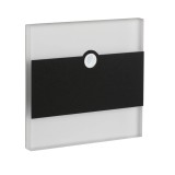 Kanlux LED Wandeinbauleuchte TERRA Schwarz Bewegungssensor 29860