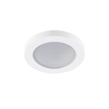Kanlux Einbau-Downlight, Einbauleuchte FLINI IP44 Gx5,3/GU10 Weiß IP44/20 33123