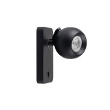 Kanlux Wandleuchte GALOBA W GU10 Schwarz 33673