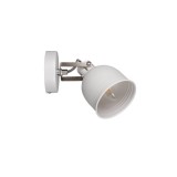 Kanlux Wand-Deckenleuchte DERATO E14 Weiß/Silberfarben 35641