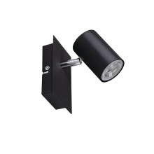 Kanlux Wand-Deckenleuchte EVALO GU10 Schwarz 35691