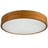 Kanlux Deckenleuchte JASMIN E27 Gold Eiche 3x 36442