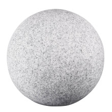 Gartenkugel Kugelleuchte Ø585 mm Ball 230V E27 IP65 Garten Lampe Naturstein Optik Kanlux Stono