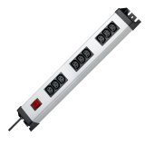 Kopp Steckdosenleiste Powerversal 3x3-fach IEC-320C13 mit Schalter