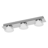 LEDVANCE SMART+ Oribis Wall LED Badbeleuchtung 3-fach 48cm 18W Tunable White dimmbar IP44 silber