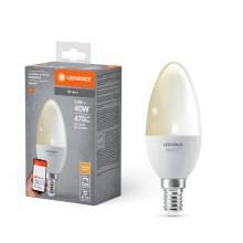 LEDVANCE LED Lampe SMART+ WiFi Candle 230V FR E14 Dimmbar Warmweiss 4058075778559