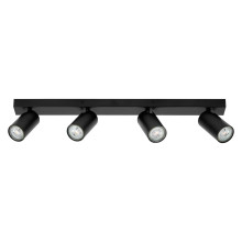 LEDVANCE LED Deckenleuchte SPOT OCTAGON BLACK 4x3.4W 927 DIM Dimmbar Warmweiss 4058075828544