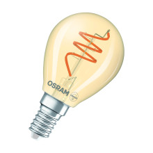 OSRAM LED Lampe Vintage 1906 CLASSIC A,B,P SLIM Filament 4.9W 922 Gold E14 Dimmbar Warmweiss 4058075836761