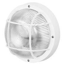 OSRAM Aussenleuchte Bulkhead Essential Round E27 White 4058075845602