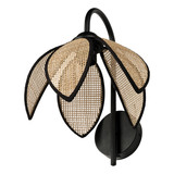 OSRAM Wandleuchte Decor Rattan Lotus Wall E27 Brown 4058075847262