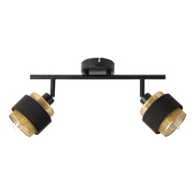 OSRAM LED Strahler Decor Spot Hornet 2X2.8W 827 E14 Black Warm weiß 4058075847767