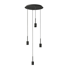 OSRAM Pendelleuchte Decor Needle Pendant Plate 4xE27 Dark Grey 4058075848481