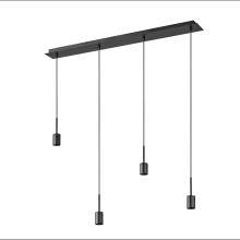 OSRAM Pendelleuchte Decor Needle Pendant Linear 4xE27 Dark Grey 4058075848528