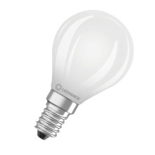 LEDVANCE LED CLASSIC CRI97 4.2W 927 gefrostet E14 Lampe 470lm 2700K warmweiss 97Ra wie 40W dimmbar 4099854065828