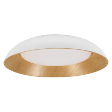 OSRAM LED Deckenleuchte Orbis Alva 505MM 36W 830 Click DIM White and Wood Decor Dimmbar Warm weiß 4099854446351
