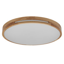 OSRAM LED Deckenleuchte Orbis Woodburry 300MM 16W 830 Click DIM Wood Decor Dimmbar Warm weiß 4099854450846