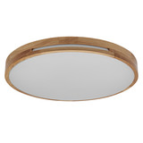 OSRAM LED Deckenleuchte Orbis Woodburry 390MM 24W 830 Click DIM Wood Decor Dimmbar Warm weiß 4099854450860