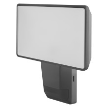 OSRAM LED Aussen-Wandleuchte ENDURA PRO FLOOD SENSOR 27W 4000K IP55 Dark Gray Neutralweiss 4099854451744
