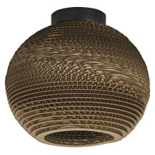 OSRAM Deckenleuchte Decor Cardboard Ball Ceiling E27 Brown 4099854453083