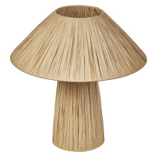 OSRAM Tischleuchte Decor Bamboo Paper Hut Table 1XE27 Brown 4099854453694