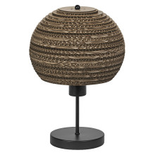 OSRAM Tischleuchte Decor Cardboard Ball Table E27 Brown 4099854453915