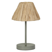 OSRAM Tischleuchte Decor Raffia Table E27 Green 4099854454967