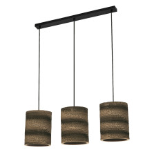 OSRAM Pendelleuchte Decor Cardboard Cylinder Pendant 3XE27 Brown 4099854458842