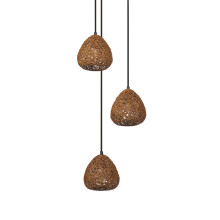 OSRAM Pendelleuchte Decor Paper Drop Pendant Plate 3XE27 Beige 4099854460678