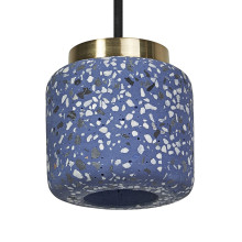 OSRAM Pendelleuchte Decor Terazzo Ball Pendant 1XGU10 Blue 4099854461637
