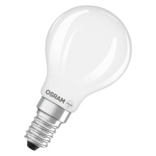 OSRAM LED Leuchtmittel LED Retrofit CLASSIC P 3.4W 827 Frosted E14 Warm weiß 4099854469152