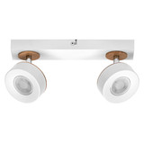 OSRAM LED Deckenleuchte DECOR SPOT PLUTO WHITE 2 Spot Warm weiß 4099854470899