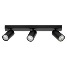 OSRAM LED Deckenleuchte LED SPOT OCTAGON BLACK 3x3.4W 927 DIM Dimmbar Warm weiß 4099854474040