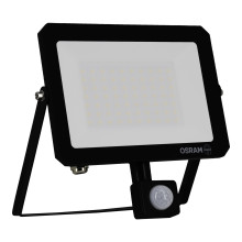 OSRAM LED Aussenleuchte FLOODLIGHT LUX SENSOR 50W 840 BLACK Neutralweiss 4099854489822