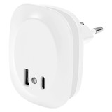 OSRAM LED Nachtlicht Lunetta Edge USB A&C 830 USB A C White Warm weiß 4099854532115