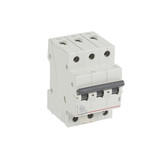 Legrand RX3 Leitungsschutzschalter, Schutzschalter, B-Charakteristik, 20A, 3-polig, 6000A, 400VAC, 3TE, 4 Stück, 419170