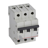 Legrand RX3 Leitungsschutzschalter, Schutzschalter, B-Charakteristik, 32A, 3-polig, 6000A, 400VAC, 3TE, 4 Stück, 419172