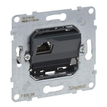 Legrand SEANO Datendose RJ45, Einsatz, Kat. 6A, STP, geschirmt, 765058