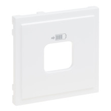 Legrand SEANO Abdeckung für USB-Ladesteckdosen A+C und C+C, Smartphone-charger, 3000mA bei einem Gerät oder 1500mA pro Ausgang, Ultraweiß, 765127