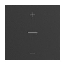 Legrand SEANO Wippe für Tastdimmer in 3-Leiter-Ausführung inkl. Beleuchtungfenster für Status-LED, Anthrazit, 765449