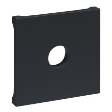 Legrand SEANO Abdeckung für TV-Anschlussdose F-Typ, Anthrazit, 765465