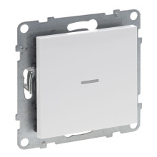 Legrand SEANO with Netatmo Schalter mit Dimmeroption & N-Leiter, HOME + CONTROL App, Smart Home, Schrauben oder Spreizkrallen, max. 150W, 230V, 0,7A, Ultraweiß, 765631