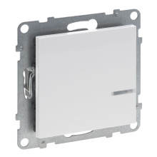 Legrand SEANO with Netatmo Schalter mit Dimmeroption ohne N-Leiter, HOME + CONTROL App, Smart Home, 230V, 1,3A, Ultraweiß, 765632