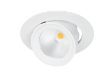 Lival LED-Deckeneinbaustrahler Mini Lean DL 25W 930 2300lm 55° silber 90Ra