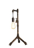 LUCE Design Amarcord Tischleuchte E27 Rostfarbig Antik