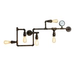 LUCE Design Armacord Wandleuchte 5fach E27 Rostfarbig Antik