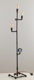 LUCE Design Amarcord Stehleuchte 3fach E27 Rostfarbig Antik