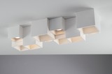 LUCE Design Foster Deckenleuchte 5fach GU10 Weiss,
