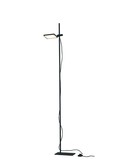 LUCE Design Book LED Stehleuchte 3200 K 17W Schwarz