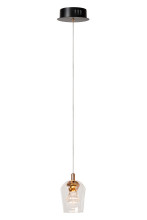 Lucide BERLIANE LED Pendelleuchten 4W dimmbar Warmweiss Modern Transparent 65-164,5cm 00430/04/60