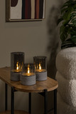 Lucide VELAS LED Tischlampe 3-fach 0,2W Warmweiss Modern Rauchfarbe 13500/03/65